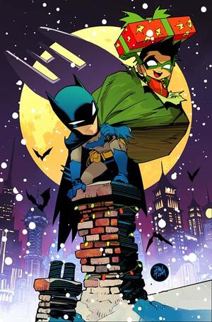 [BATMAN #16 CVR F DAN MORA HOLIDAY CARD STOCK VAR]