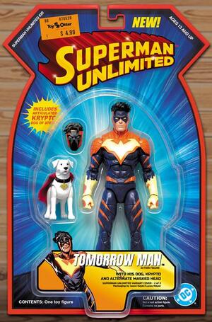 [SUPERMAN UNLIMITED #20 CVR C JASON GEYER TOMORROW MAN AND KRYPTO ACTION (FIGURE) COMICS CARD STOCK VAR]