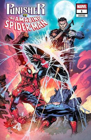 [DF PUNISHER VS SPIDERMAN #1 JONATHAN URIBE COMICXPOSURE EXCLUSIVE]