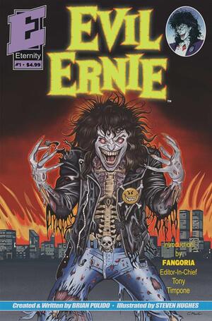 [EVIL ERNIE #1 35TH ANNIVERSARY FACSIMILE EDITION CVR C ERIC MACHE GLOW IN THE DARK VAR]