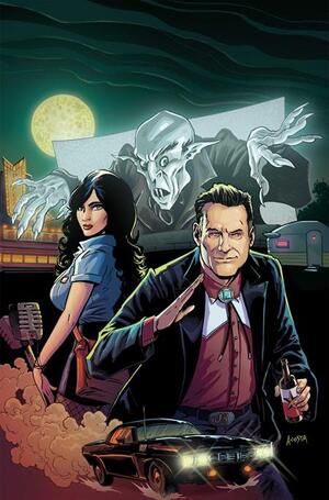 [MONSTERVISION FEATURING JOE BOB BRIGGS AND DARCY #1 CVR G DAVE ACOSTA LTD VIRGIN VAR]