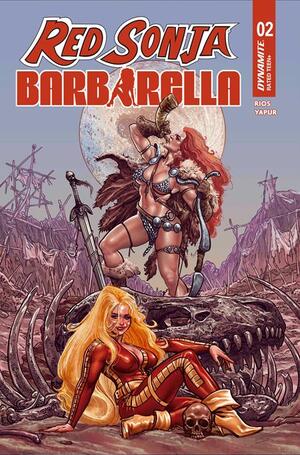 [RED SONJA BARBARELLA #2 CVR C DIEGO YAPUR VAR]