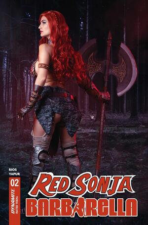 [RED SONJA BARBARELLA #2 CVR D COSPLAY IVY RED SONJA VAR]