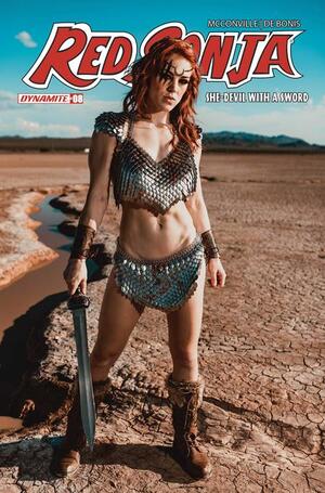[RED SONJA SHE DEVIL WITH A SWORD #8 CVR E COSPLAY MOLLY STEWART VAR]