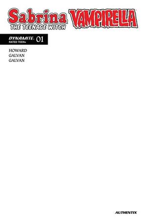 [SABRINA THE TEENAGE WITCH VAMPIRELLA #1 CVR F BLANK AUTHENTIX VAR]