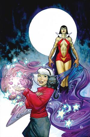 [SABRINA THE TEENAGE WITCH VAMPIRELLA #1 CVR H ERIC POWELL FOIL VIRGIN VAR]