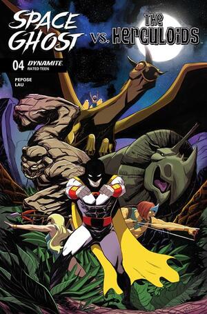 [SPACE GHOST VS THE HERCULOIDS #4 CVR B DREW MOSS VAR]