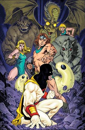 [SPACE GHOST VS THE HERCULOIDS #4 CVR F FRANCESCO MATTINA LTD VIRGIN VAR]