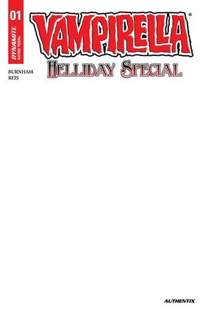 [VAMPIRELLA HELLIDAY SPECIAL 2026 #1 (ONE SHOT) CVR D BLANK AUTHENTIX VAR]