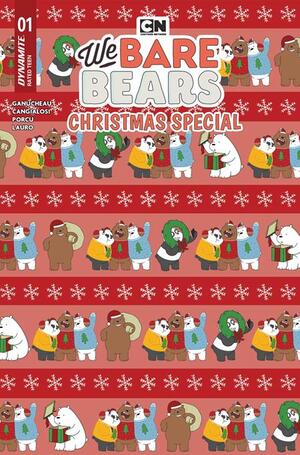 [WE BARE BEARS CHRISTMAS SPECIAL #1 (ONE SHOT) CVR C WRAPPING PAPER VAR]