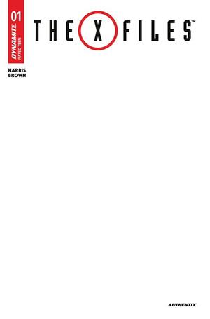 [X FILES (2026) #1 CVR F BLANK AUTHENTIX VAR]