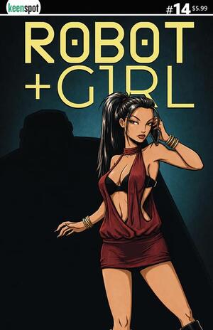 [ROBOT + GIRL #14 CVR B MIKE WHITE SHADOW PERSON VAR]