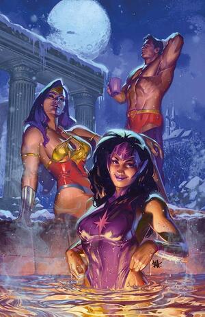 [JUSTICE LEAGUE UNLIMITED #15 CVR F BEN HARVEY SWEATER WEATHER CARD STOCK VAR (DC K.O.)]