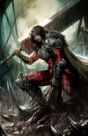 [ABSOLUTE WONDER WOMAN #16 CVR B DERRICK CHEW CARD STOCK VAR]