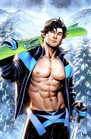 [NIGHTWING #134 CVR E TRAVIS MOORE SWEATER WEATHER CARD STOCK VAR]