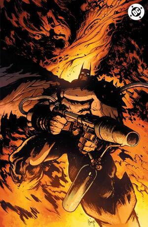 [ABSOLUTE BATMAN 2025 ANNUAL #1 (ONE SHOT) Second Printing CVR D Daniel Warren Johnson Flamethrower Foil Var]