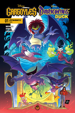 [GARGOYLES DARKWING DUCK #1 CVR D CIRO CANGIALOSI VAR]