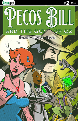 [PECOS BILL & THE GUNS OF OZ #2 CVR A ERICK MARSHALL J HAMMOND]