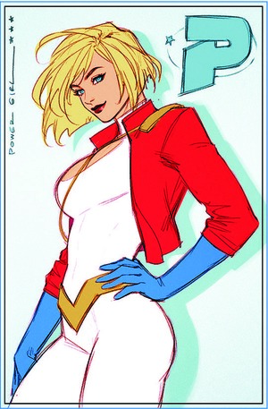 [POWER GIRL #6 CVR C JEN BARTEL CARD STOCK VAR]