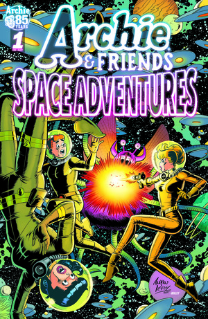 [ARCHIE & FRIENDS #20 SPACE ADVENTURES CVR B ANDREW PEPOY JASON MILLET VAR]
