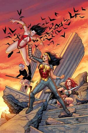 [DC K.O. BOSS BATTLE #1 (ONE SHOT) CVR D FRANK CHO CARD STOCK VAR]