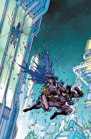 [DC K.O. KNIGHTFIGHT #4 (OF 4) CVR B CHRIS BURNHAM CARD STOCK VAR]