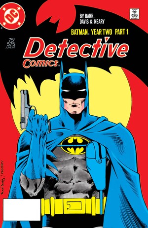 [DETECTIVE COMICS #575 FACSIMILE EDITION CVR A ALAN DAVIS (YEAR TWO PART 1 OF 4)]