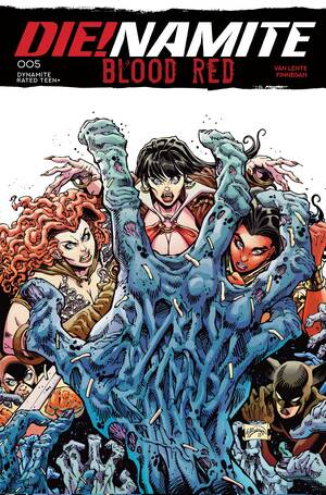 [DIENAMITE BLOOD RED #5 CVR D WILL ROBSON VAR]