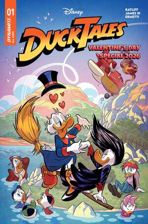 [DUCKTALES VALENTINES DAY SPECIAL 2026 #1 (ONE SHOT) CVR D LIBERO ERMETTI VAR]