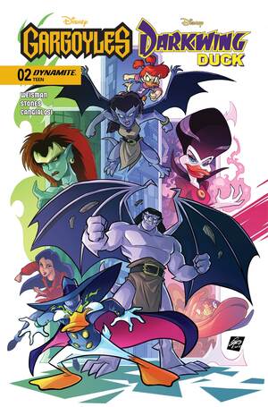 [GARGOYLES DARKWING DUCK #2 CVR D CIRO CANGIALOSI VAR]
