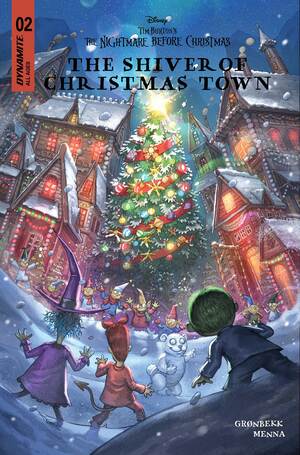 [TIM BURTONS THE NIGHTMARE BEFORE CHRISTMAS THE SHIVER OF CHRISTMAS TOWN #2 CVR C ALAN QUAH VAR]