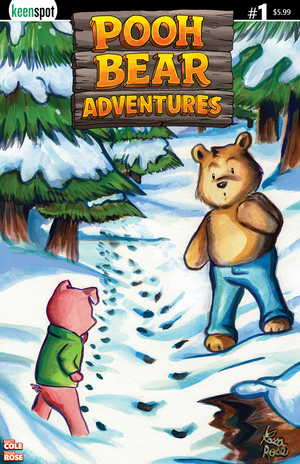 [POOH BEAR ADVENTURES #1 CVR A TESSA ROSE BAGGED WITH TRADING CARD]