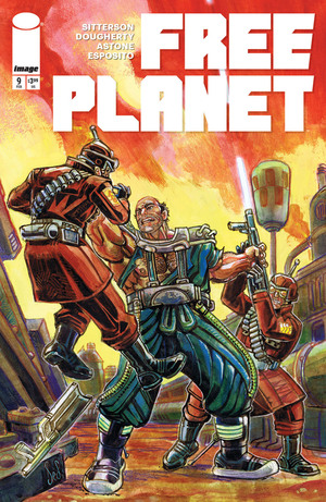 [FREE PLANET #9 CVR B JED DOUGHERTY VAR]