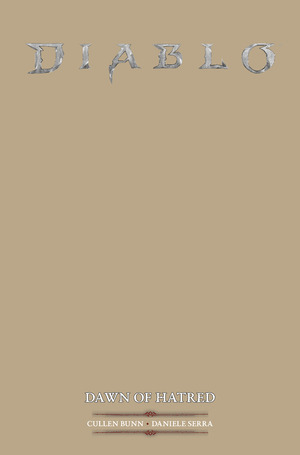 [DIABLO DAWN OF HATRED #1 (OF 4) CVR E BLANK SKETCH VAR]