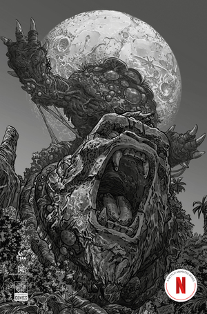 [ESCAPE FROM SKULL ISLAND #2 (OF 4) CVR D DIEGO YAPUR INKS VIRGIN VAR]