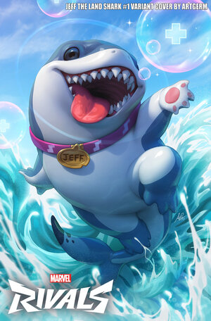 [JEFF THE LAND SHARK #1 ARTGERM MARVEL RIVALS VARIANT]
