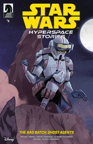 [STAR WARS: HYPERSPACE STORIES: THE BAD BATCH--GHOST AGENTS #5 (CVR B) (FRENCH CARLOMAGNO)]