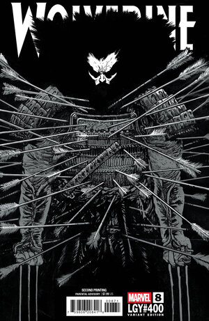 [WOLVERINE #8 DANIEL WARREN JOHNSON 2ND PRINTING VARIANT]