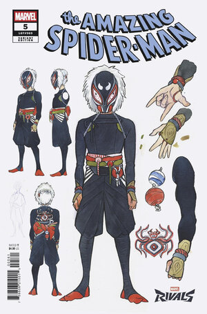 [AMAZING SPIDER-MAN #5 PEACH MOMOKO MARVEL RIVALS VARIANT]