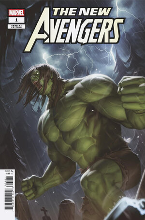 [NEW AVENGERS #1 WOO-CHUL LEE HULK VARIANT D]