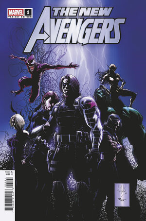 [NEW AVENGERS #1 WHILCE PORTACIO SPOILER HOMAGE VARIANT]