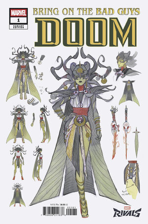 [BRING ON THE BAD GUYS: DOOM #1 PEACH MOMOKO MARVEL RIVALS VARIANT]