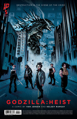 [Godzilla: Heist #5 Variant B (Tunica Movie Poster Variant)]