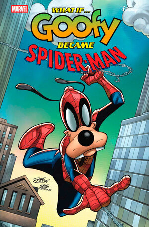 [WHAT IF GOOFY BECAME SPIDER-MAN #1 CVR B RON LIM VAR]