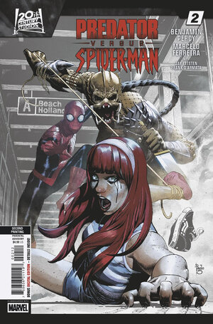 [PREDATOR VS. SPIDER-MAN #2 2ND PRINTING CVR A PAULO SIQUEIRA VARIANT]