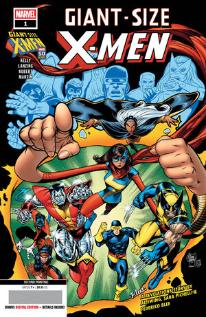 [GIANT-SIZE X-MEN #1 2ND PRINTING CVR A ADAM KUBERT VARIANT]