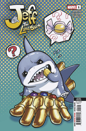 [JEFF THE LAND SHARK #1 2ND PRINTING CVR A RICKIE YAGAWA VARIANT]