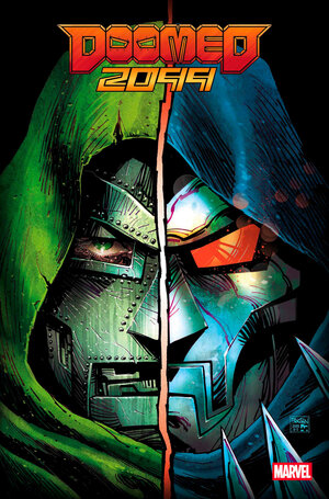 [DOOMED 2099 #1 CVR E DAN PANOSIAN DOOMED MASK FOIL VAR]
