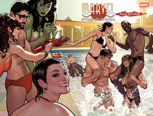 [SWIMSUIT SPECIAL FRIENDS FOES & RIVALS #1 CVR A]