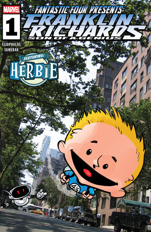 FANTASTIC FOUR PRESENTS: FRANKLIN RICHARDS - SON OF A GENIUS #1 CVR A